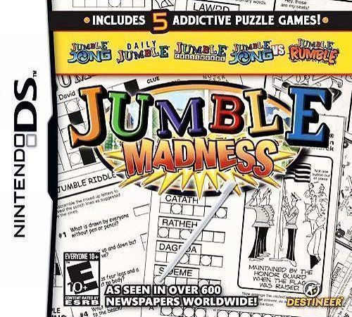 Jumble Madness (US)(1 Up) (USA) Game Cover
